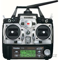 7CP 2.4GHz FASST R617 7/7/0 Aku Tx/Rx/nabíječ