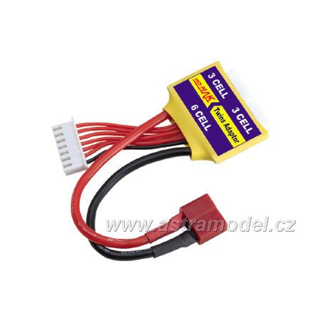 s-model-hobby.cz - Adaptt�r pro nab�jen� 2 x 3-�l�nek TP