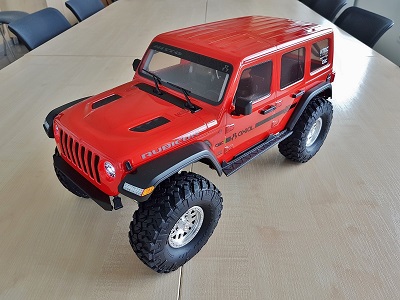 Představení RC modelu auta Axial SCX10 III Jeep JLU Wrangler