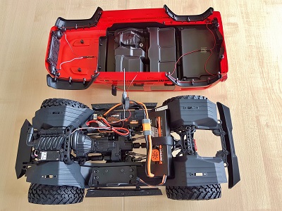Představení RC modelu auta Axial SCX10 III Jeep JLU Wrangler