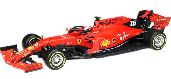 Kovový model Bburago - formule Ferrari SF90 (#16 Charles Leclerc)
