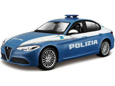 Bburago Alfa Romeo Giulia Polizia 1:24