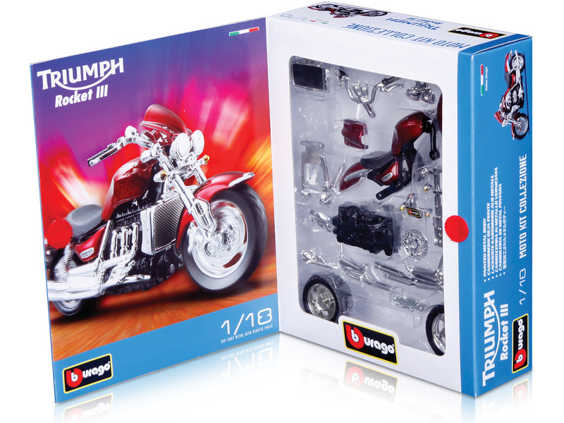 Dárkové balení stavebnic kovových modelů motorek