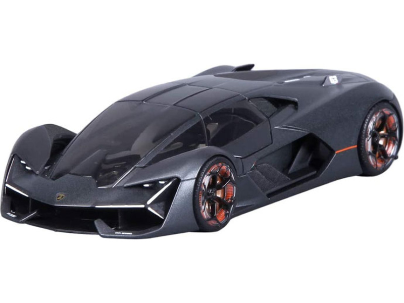 Kovový model Bburago - Lamborghini Terzo Millenio 1:18 ve šedé barvě