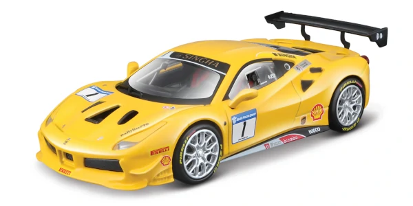 Kovový model Bburago Ferrari SF70H - #7 Kimi Raikkonen