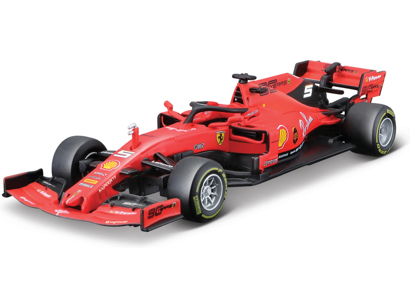 Kovový model Bburago - Ferrari SF90 1:43 #5 Sebastian Vettel