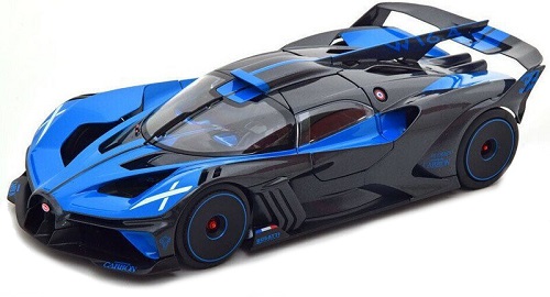 Bburago Bugatti Bolide modrá