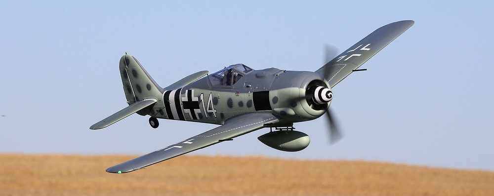 Představení RC modelu letadla Fockewulf FW-190 1.5 m