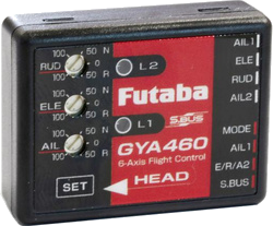 Gyro pro RC modely letadel Futaba GYA460