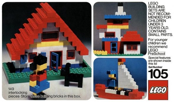 Barevná stálost LEGO kostek.