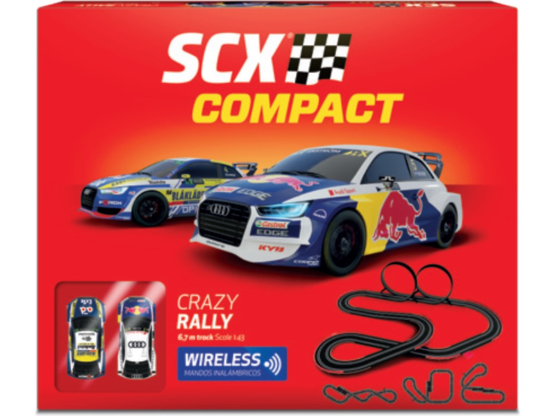 Autodráha SCX Compact Crazy Rally