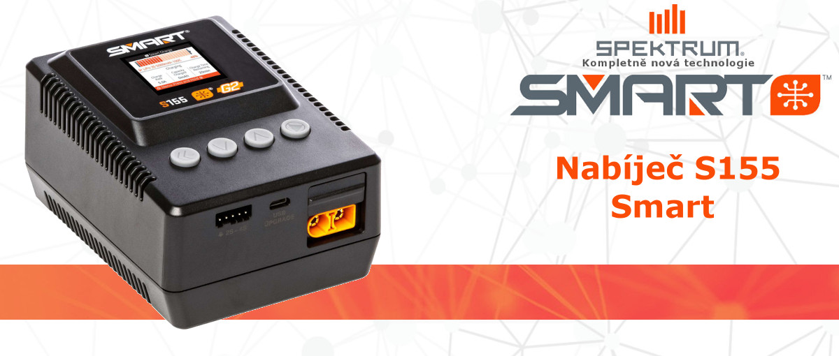 Představení nabíječe Spektrum Smart S155