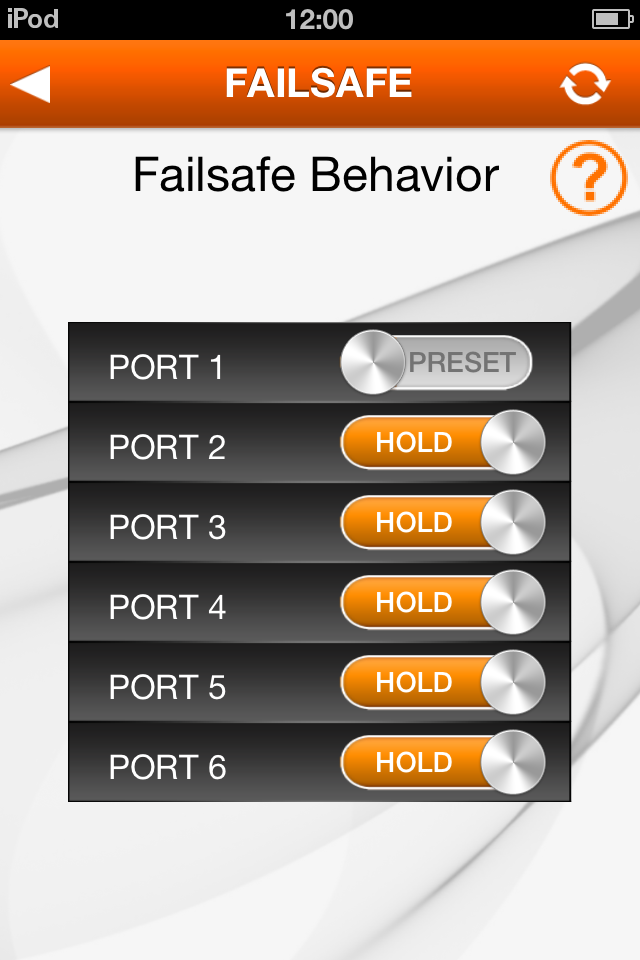 Nastavení Fail-Safe