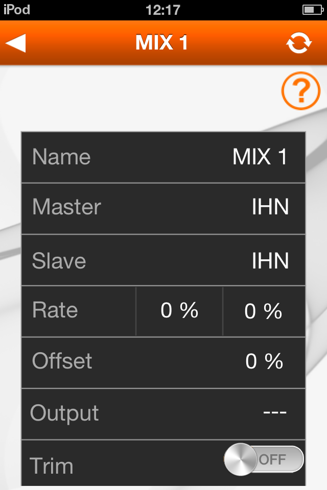 Parametry mixu