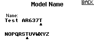 System Setup/Model Name