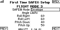 First Time SAFE Setup: Flight Mode 3