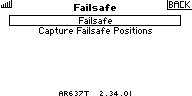 Function List/Forward Programming/Other Settings/Failsafe:Failsafe