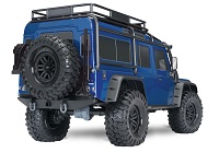 Nová metalicky modrá karoserie pro Traxxas TRX-4 Defender