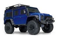 Nová metalicky modrá karoserie pro Traxxas TRX-4 Defender