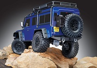 Nová metalicky modrá karoserie pro Traxxas TRX-4 Defender