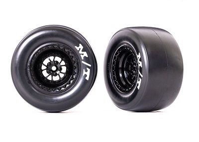 Extra přilnavé pneumatiky, sestavené a přilepené, včetně pěnový vložek, černý disk