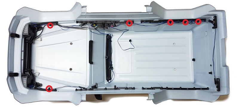Montáž osvětlení Mercedes G500 - návod