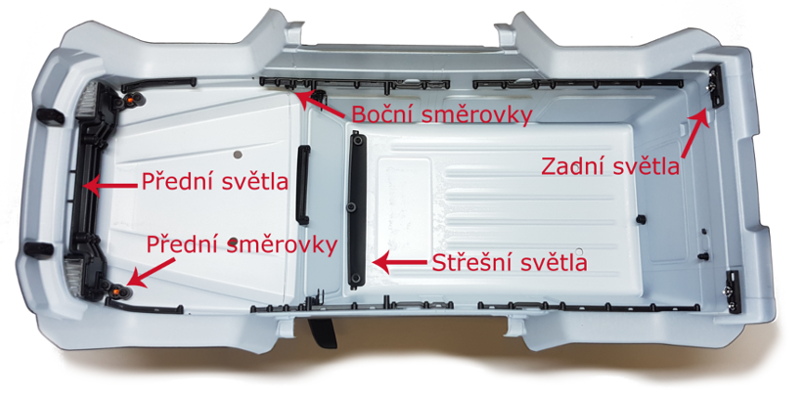 Montáž osvětlení Mercedes G500 - návod