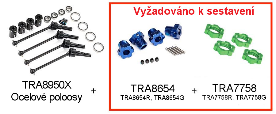 Traxxas Maxx - tuningové příslušenství