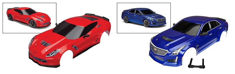 Pro podvozek 4-Tec 2.0 jsou k dispozici samotné karoserie Corvette Z06 a Cadillac CTS-V. 