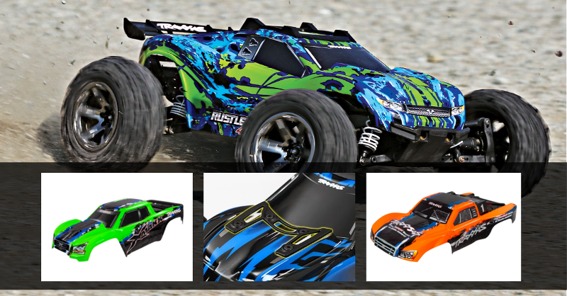 Traxxas - nové karoserie a výztuhy