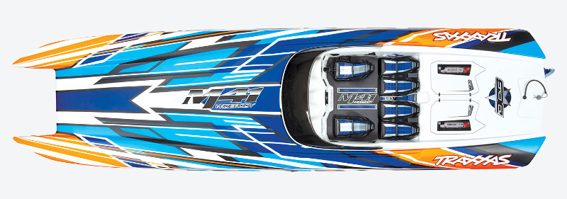 RC lodě Traxxas Spartan a M41 - v nových barvách