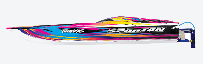 RC lodě Traxxas Spartan a M41 - v nových barvách