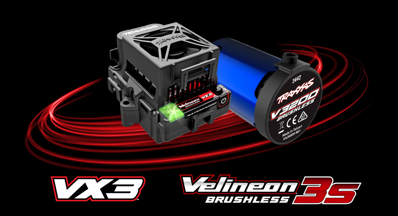 Traxxas nový pohon VX3