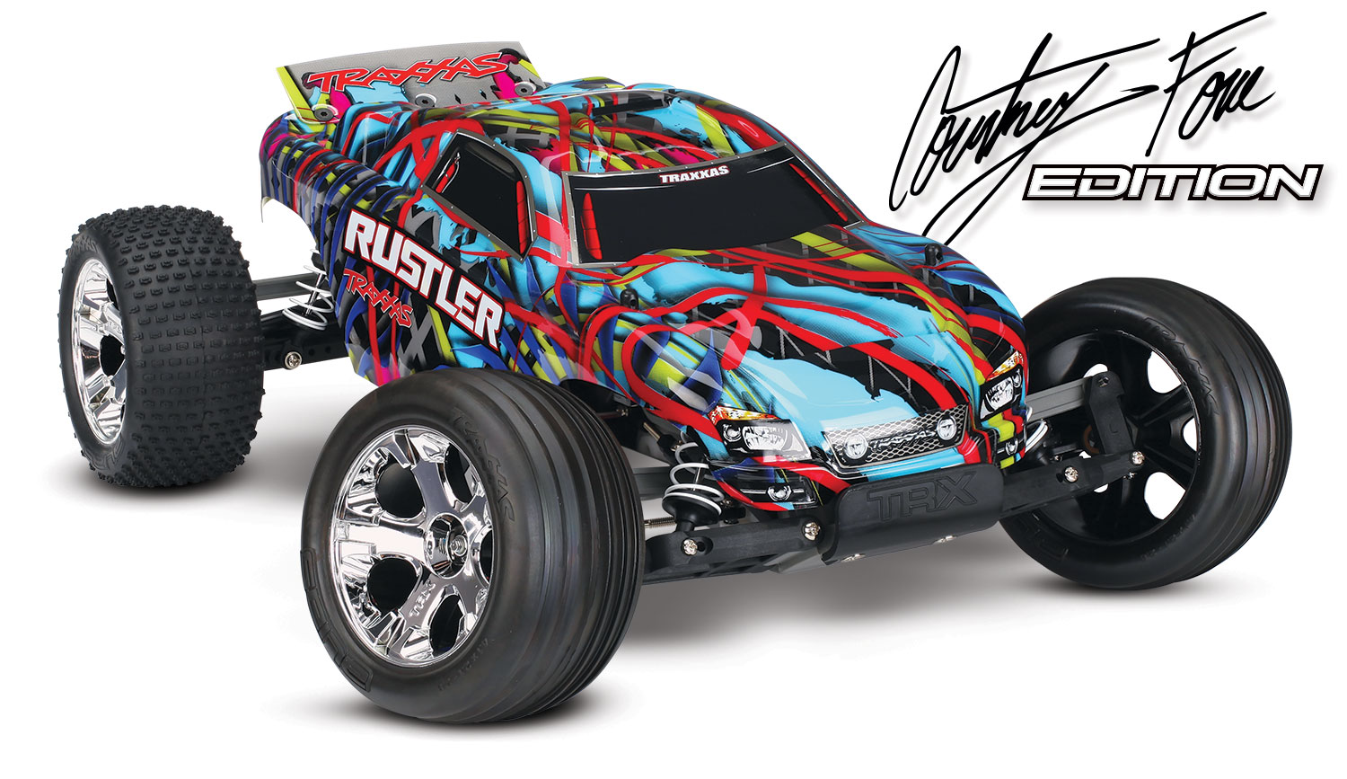 Traxxas Rustler - Courtney Force Edition