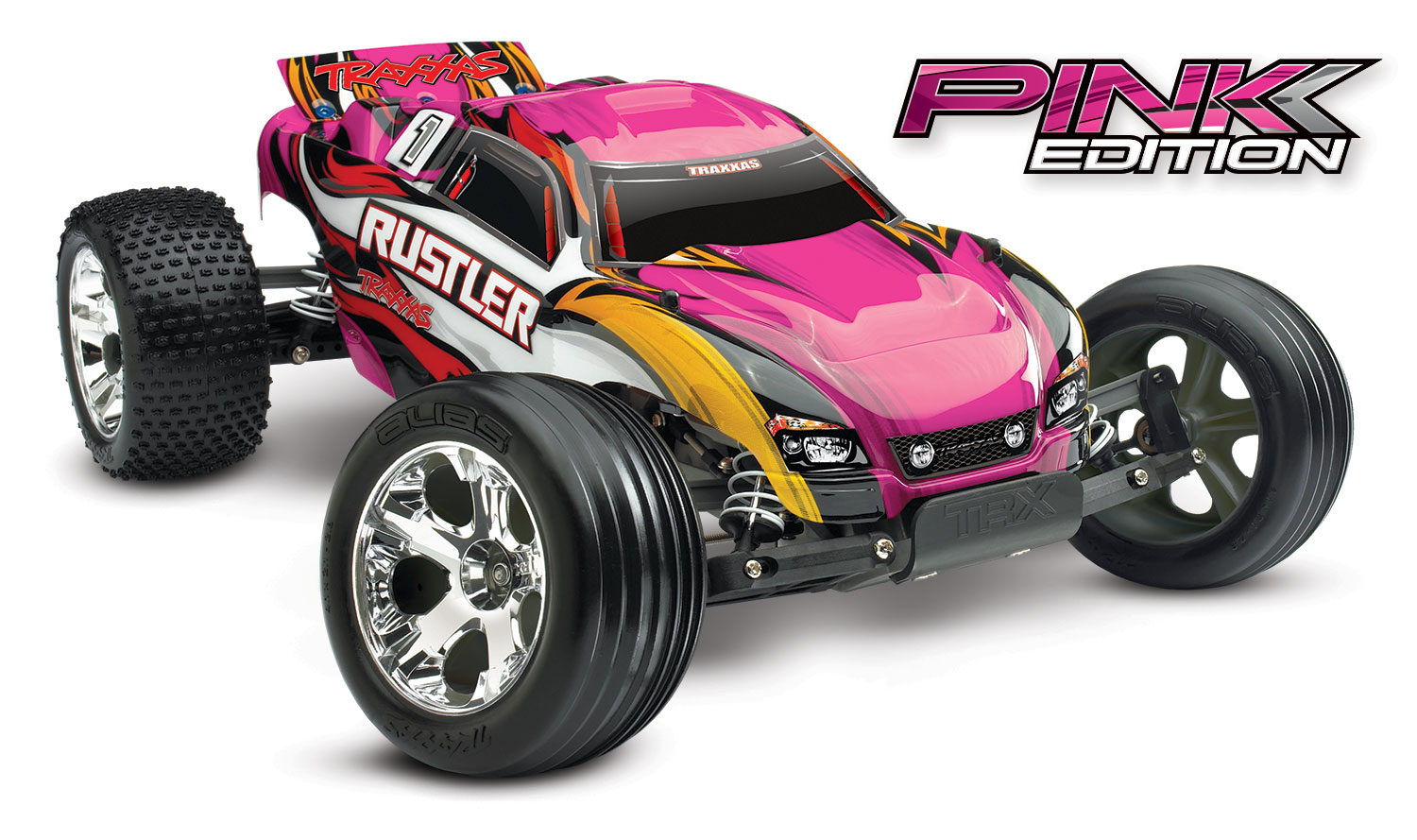 Traxxas Rustler - Pink Edition
