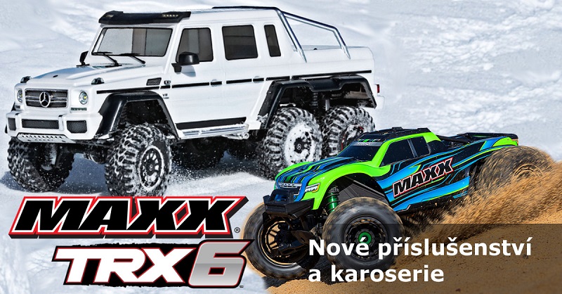 Traxxas TRX-6 / Maxx - příslušenství a karoserie