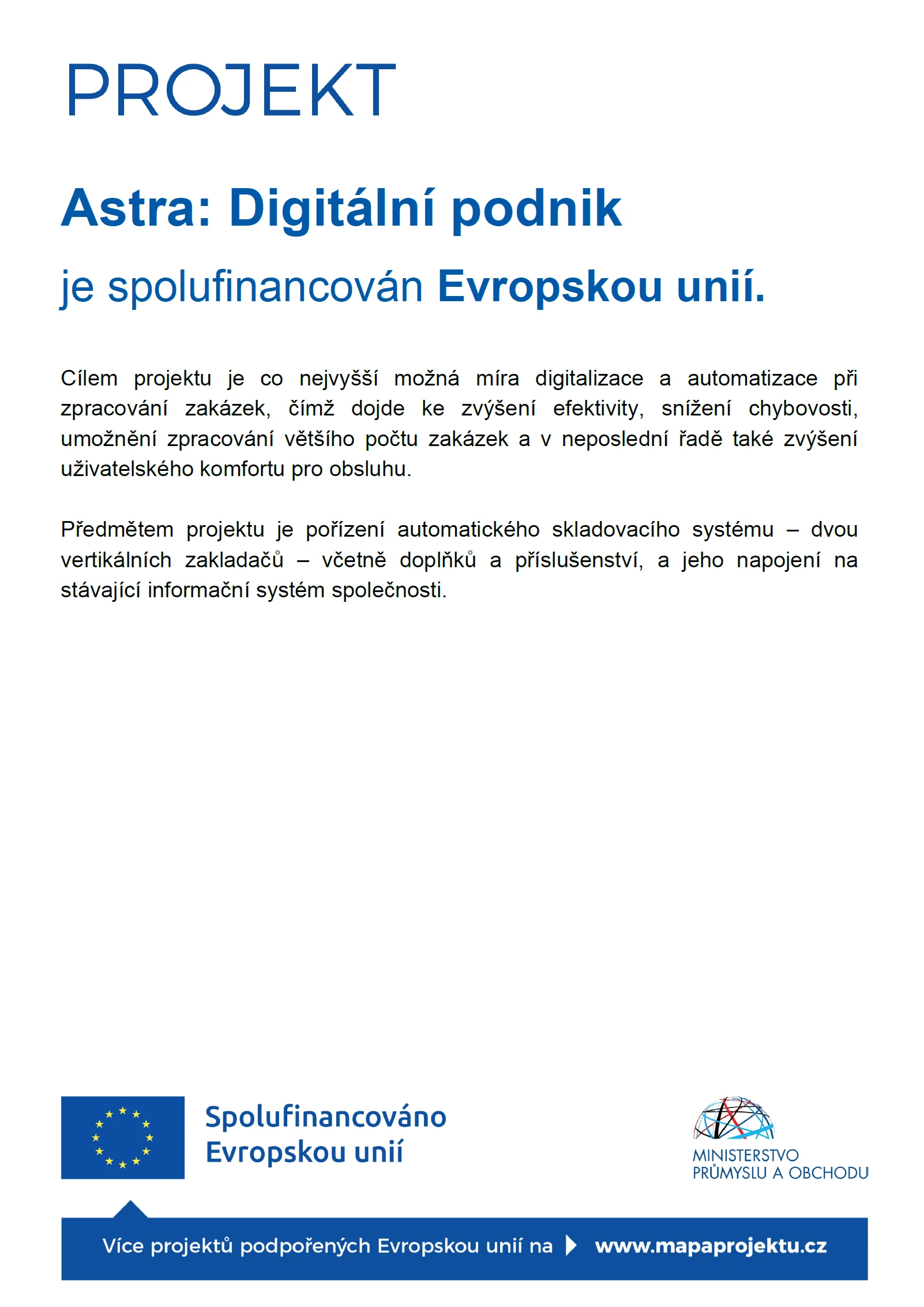 ASTRA Digitální podnik