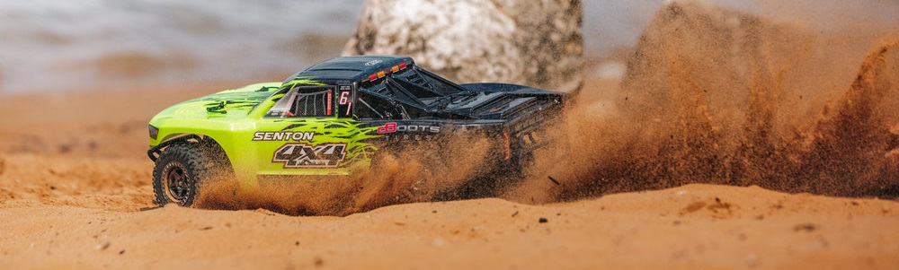 Arrma Senton 4x4 1:10 BLX RTR zelená/černá