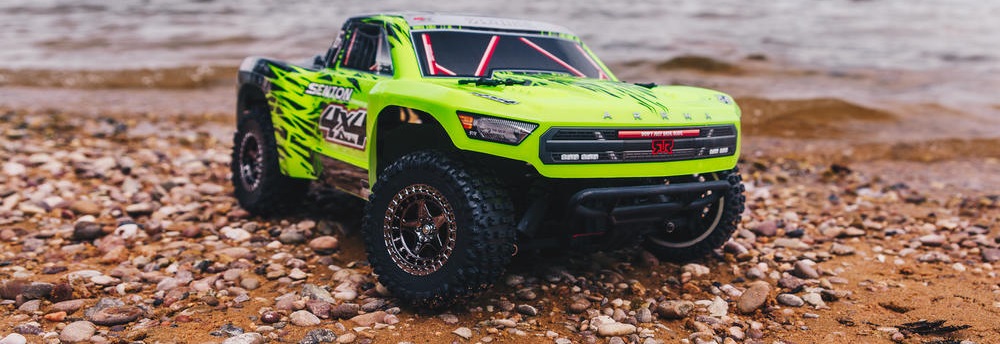 Arrma Senton 4x4 1:10 BLX RTR zelená/černá