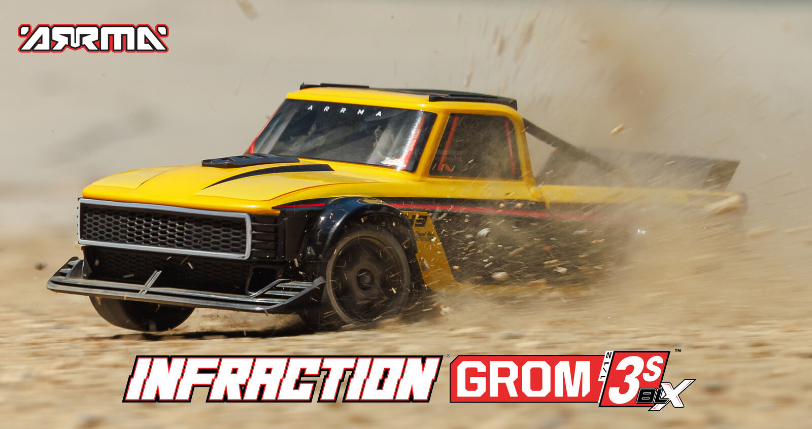 Arrma Infraction Grom 3S DSC BLX 1:12 4WD RTR