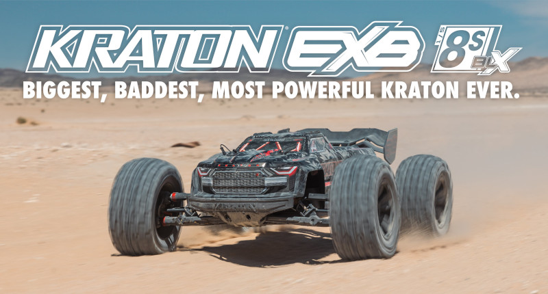 Arrma Kraton 8S BLX 1:5 4WD EXB RTR