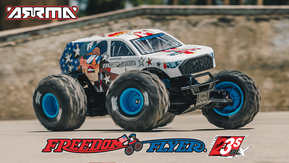 Arrma Gorgon 223S BLX DSC 2WD 1:10 RTR Freedom Flyer