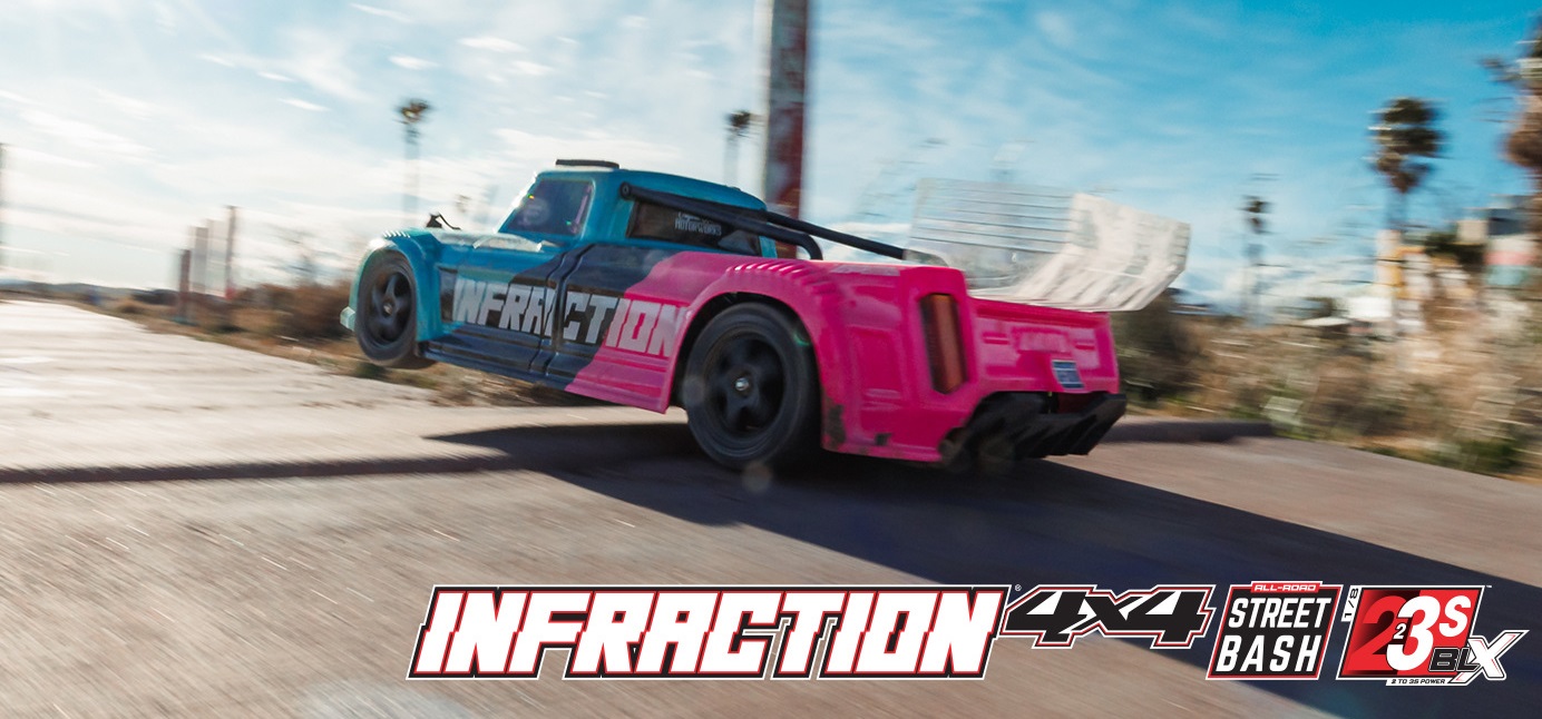 Arrma Infraction 223S DSC BLX 1:8 RTR