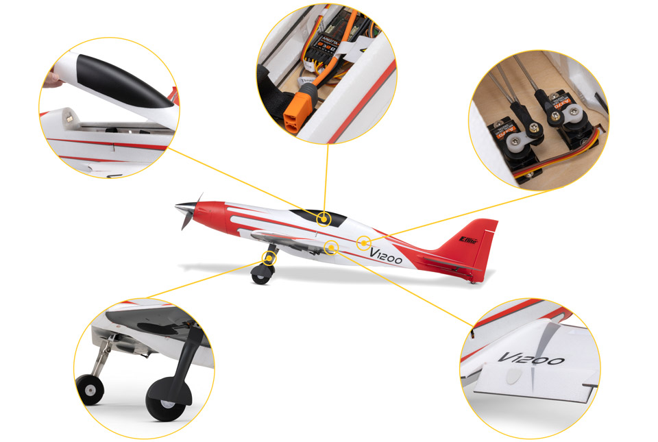 E-flite V1200 1.2m