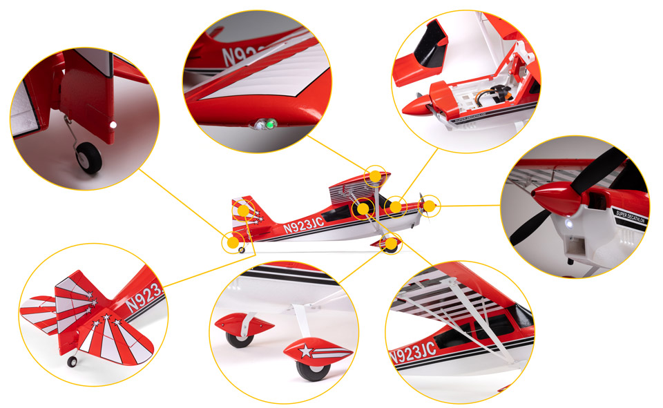 E-flite Super Decathlon 1.2m