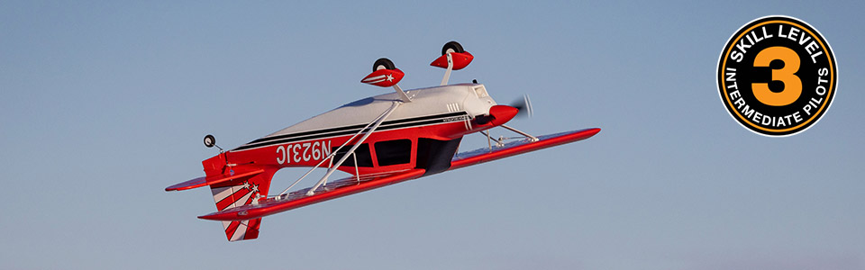E-flite Super Decathlon 1.2m BNF Basic AS3X+ SAFE Select