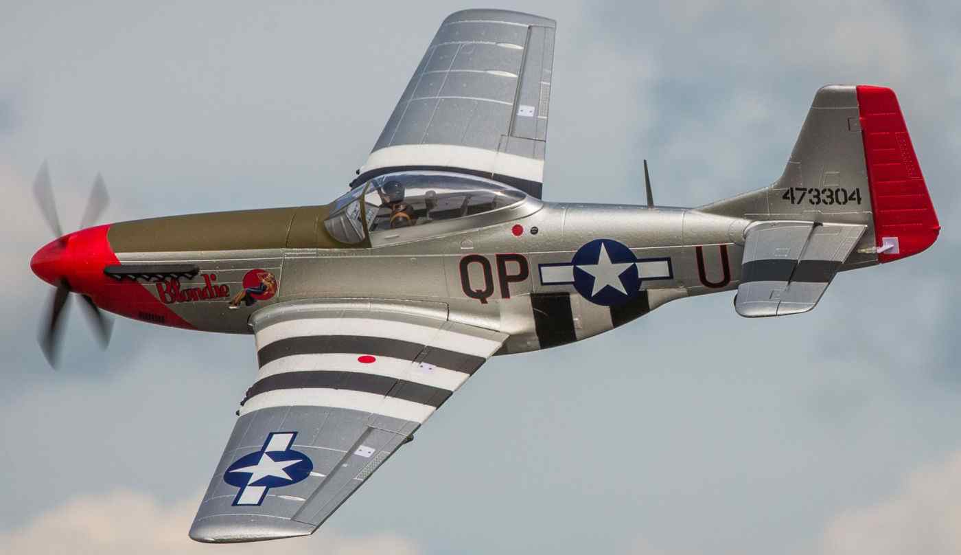 P-51D Mustang 1.2m BNF Basic