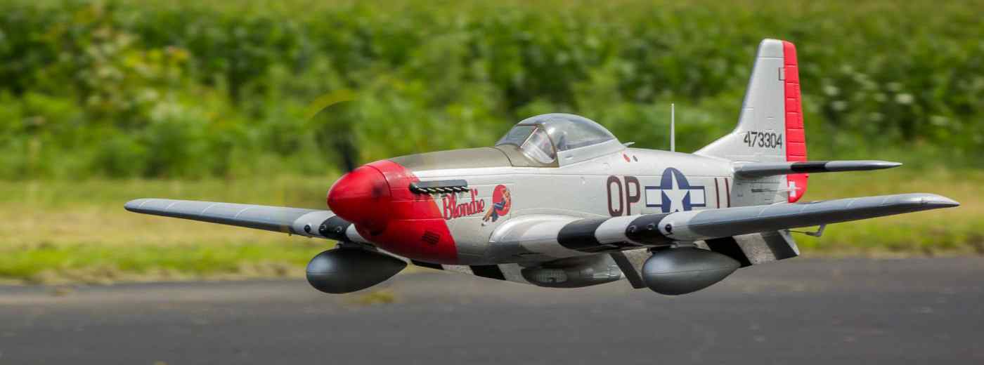P-51D Mustang 1.2m BNF Basic
