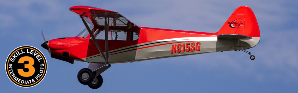 Hangar 9 Carbon Cub 2.28m 15cc EP PNP