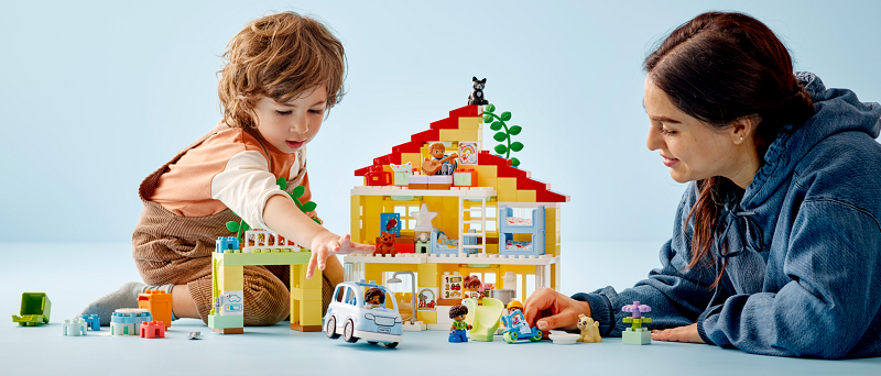 LEGO DUPLO - Rodinný dům 3 v 1